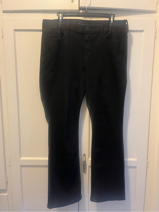 Old Navy Denim - Old Navy Kicker Boot-Cut Black Jeans size 14 SHORT